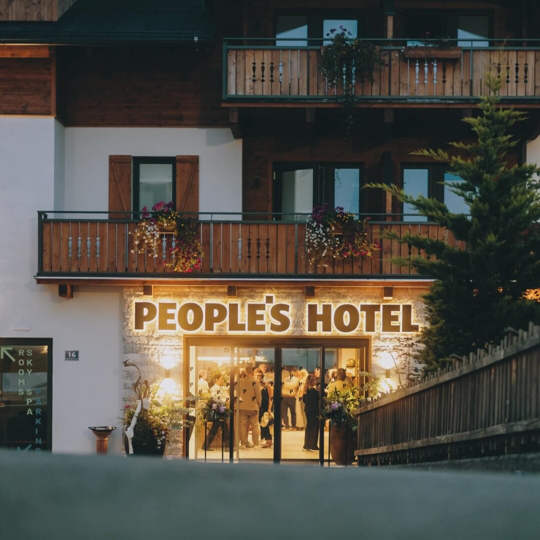Das PEOPLE'S HOTEL als Eventlocation in Kaprun