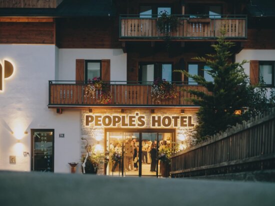 Das PEOPLE'S HOTEL als Eventlocation in Kaprun